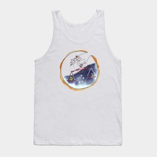 Libra zodiac Tank Top